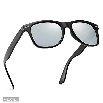 Stylish Plastic White Wayfarer Sunglasses For Men