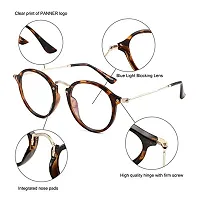 Stylish Plastic White Oval Sunglasses For Unisex-thumb4
