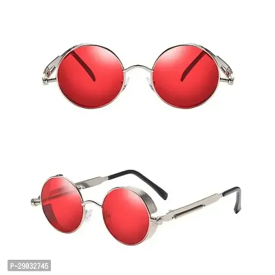 Unisex Metal Sunglasses-thumb2