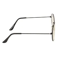 Arzonai Stylum Round Shape Black-Transparent UV Protection Sunglasses | Frame For Men  Women [MA-097-S5 ]-thumb3