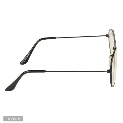 Arzonai Stylum Round Shape Black-Transparent UV Protection Sunglasses | Frame For Men  Women [MA-097-S5 ]-thumb4