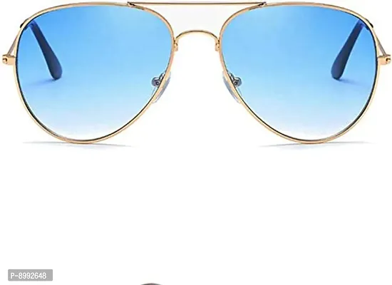 Arzonai Metal Aviator Sunglasses Pack of 2 (Medium)-thumb4
