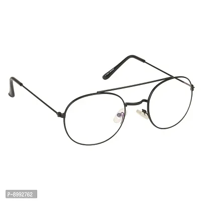 Arzonai Stylum Round Shape Black-Transparent UV Protection Sunglasses | Frame For Men  Women [MA-097-S5 ]-thumb2