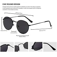 Unisex Metal Sunglasses-thumb2