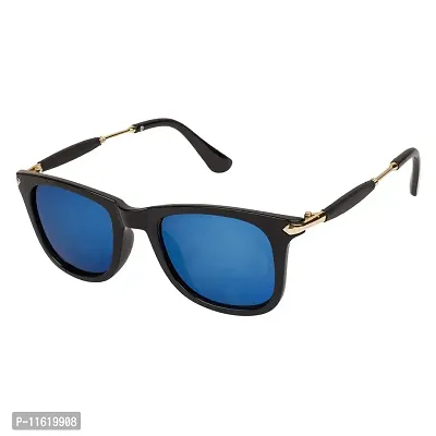 Fabulous Blue Metal UV Protected Sunglasses For Men-thumb4