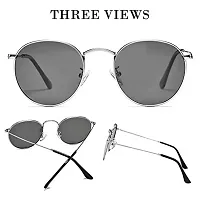 Fabulous Green Metal UV Protected Sunglasses For Men-thumb2