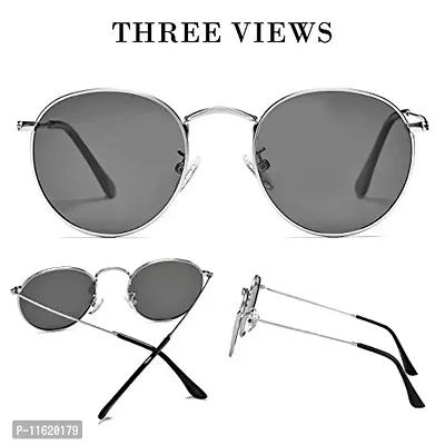 Fabulous Green Metal UV Protected Sunglasses For Men-thumb3