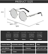 Trendy Metal Sunglasses For Women-thumb4