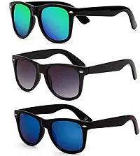 Arzonai Unisex Sunglasses Pack of 3 (Medium)-thumb2