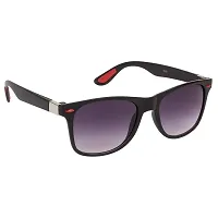 Modern Black Plastic Sunglasses-thumb2