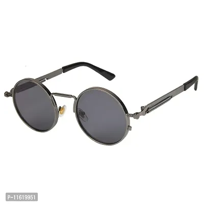 Fabulous Silver Metal UV Protected Sunglasses For Men