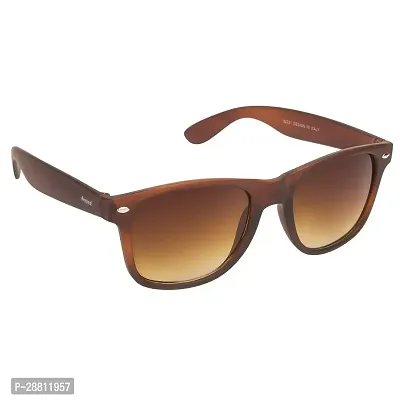 Stylish Classic Wayfarer Shape Brown-Brown Uv Protection Sunglasses For Women-thumb2