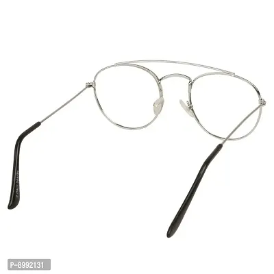 Arzonai Stylum Oval Shape Golden-Transparent UV Protection Sunglasses | Frame For Men  Women [MA-096-S2 ]-thumb5