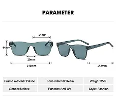 Fabulous Black Plastic UV Protected Sunglasses For Men-thumb3