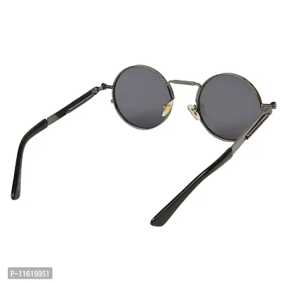 Fabulous Silver Metal UV Protected Sunglasses For Men-thumb5