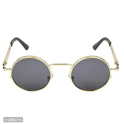 Unisex Metal Sunglasses-thumb2