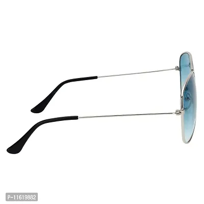 Fabulous Blue Metal UV Protected Sunglasses For Men-thumb3