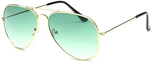 Arzonai Metal Aviator Sunglasses Pack of 2 (Medium)-thumb2
