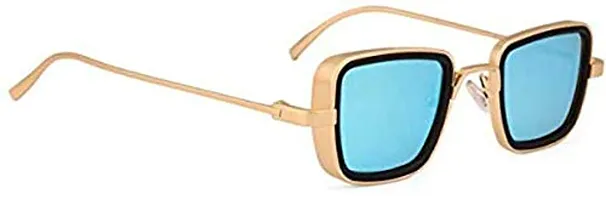 ARZONAI Men Rectangular Sunglasses Multicolor Frame, Multicolor Lens (Small)- Pack of 2-thumb1