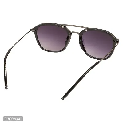 Arzonai Jack Retro Square Shape Black-Black UV Protection Sunglasses For Men  Women [MA-059-S1 ]-thumb5