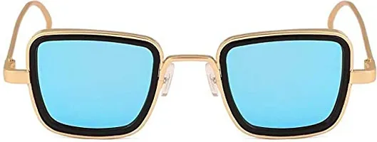 ARZONAI Men Rectangular Sunglasses Multicolor Frame, Multicolor Lens (Small)- Pack of 2-thumb2