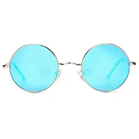 Fabulous Silver Metal UV Protected Sunglasses For Men-thumb3