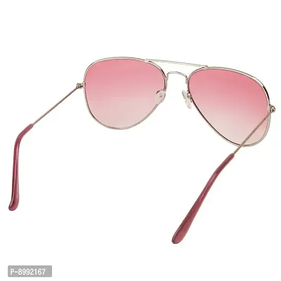 Arzonai Classic Aviator Shape Silver-Red UV Protection Sunglasses For Men  Women [MA-008-S17 ]-thumb5