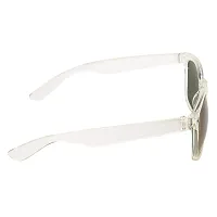 Modern Silver Plastic Sunglasses-thumb3