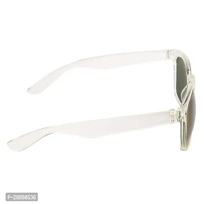 Modern Silver Plastic Sunglasses-thumb4