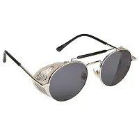 Fabulous Black Metal UV Protected Sunglasses For Men-thumb3