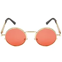 Fabulous Red Metal UV Protected Sunglasses For Men-thumb1