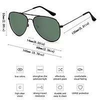 Unisex Metal Sunglasses-thumb2