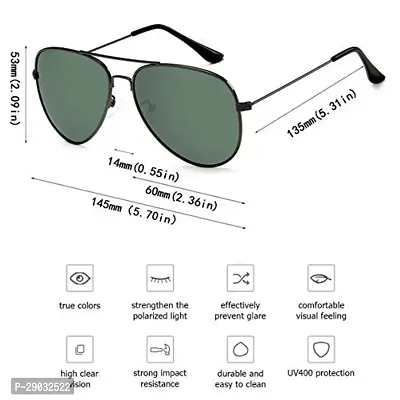 Unisex Metal Sunglasses-thumb3