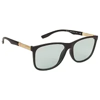 Arzonai Marico Wayfarer Black-Green UV Protection Sunglasses For Men  Women |MA-501-S11|-thumb1