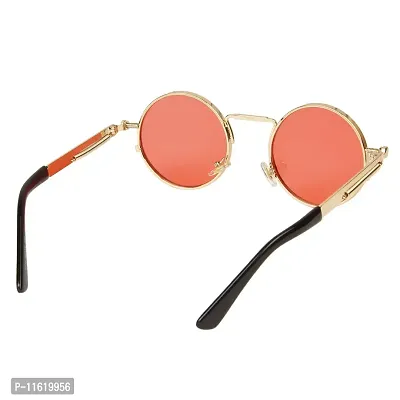 Fabulous Red Metal UV Protected Sunglasses For Men-thumb5