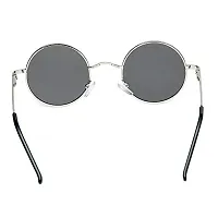 Modern Silver Metal Sunglasses-thumb4