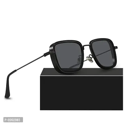 Arzonai Carryminati Metal Square Unisex Sunglasses (Large) Pack of 2-thumb3