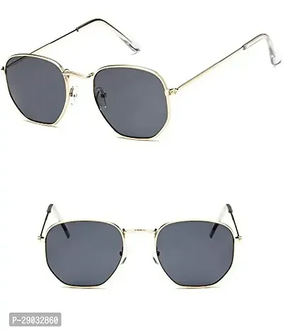 Unisex Metal Sunglasses-thumb4