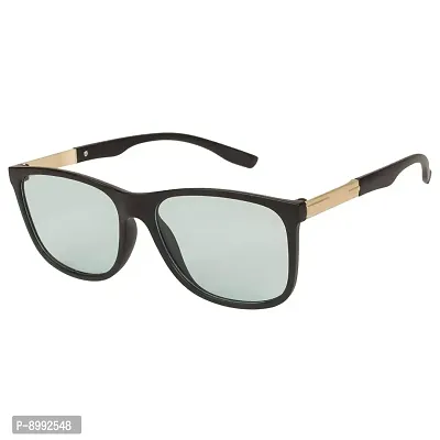 Arzonai Marico Wayfarer Black-Green UV Protection Sunglasses For Men  Women |MA-501-S11|