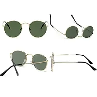 Unisex Metal Sunglasses-thumb3