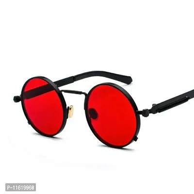 Fabulous Red Metal UV Protected Sunglasses For Men-thumb2