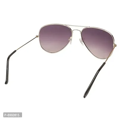 Arzonai Classic Aviator Shape Silver-Black UV Protection Sunglasses For Men  Women [MA-008-S13 ]-thumb4