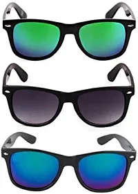 Arzonai Unisex Sunglasses Pack of 3 (Medium)-thumb1