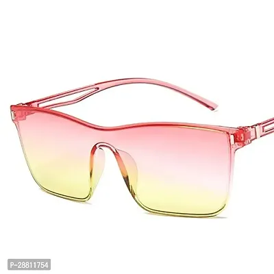 Retro Latest Square Shape Plastic Stylish Trendy Sunglasses For Women