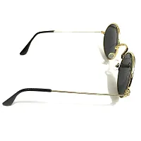 2019 Latest Fashion Sunglasses combo For Men and Women (COMBO_MA-034-S11_MA-040-S4) Blue  Black-thumb3