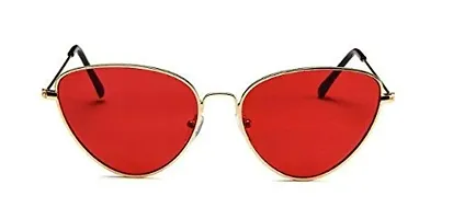 Fabulous Red Metal UV Protected Sunglasses For Men-thumb1