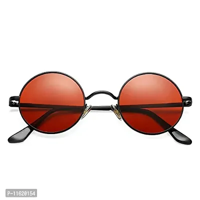 Fabulous Red Metal UV Protected Sunglasses For Men-thumb0