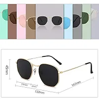 Trendy Metal Frame Sunglasses For Women-thumb2