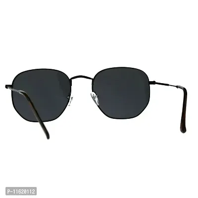 Fabulous Black Metal UV Protected Sunglasses For Men-thumb4