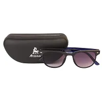 Arzonai Clubmaster Wayfarer Blue-Black UV Protection Sunglasses For Men  Women [MA-319-S3]-thumb3